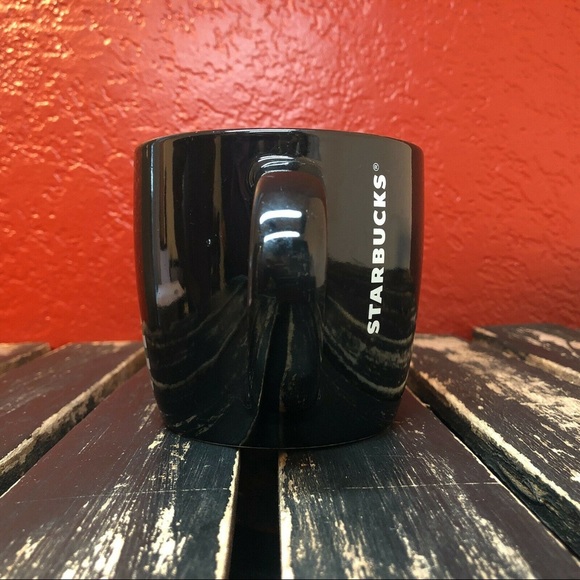 Starbucks Mug Cup Coffee Tea Black Large 14oz Clean Collectible Advertising Logo - Picture 5 of 10